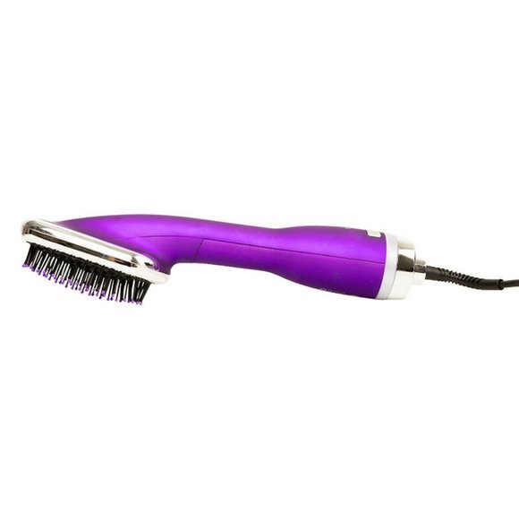 SUTRA Purple Hair Dryer Brush Straightener IONIC